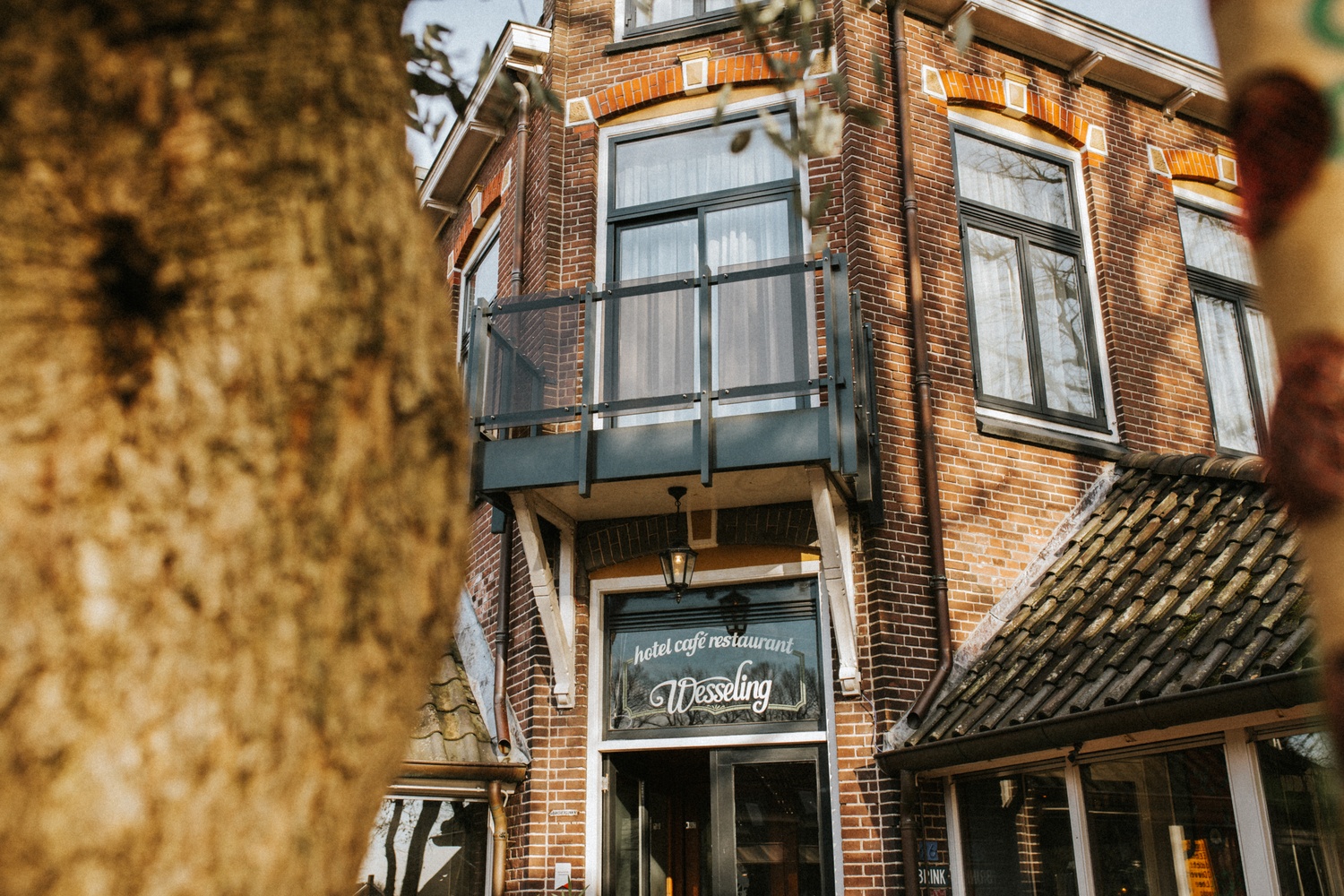 Hotel Wesseling in de wintertijd